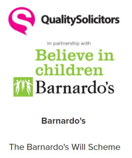 QualitySolicitors & Barnardo's - Shortlisted for Best Legacy or In-Memoriam award 2017