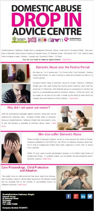 Domesti Abuse News Letter
